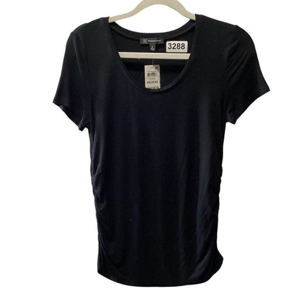 NWT INC black blouse size M‎